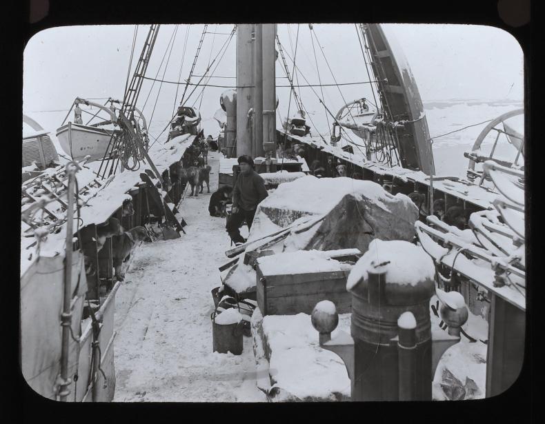 Shackletons Südpolexpedition, Lantern Slide No. 15
