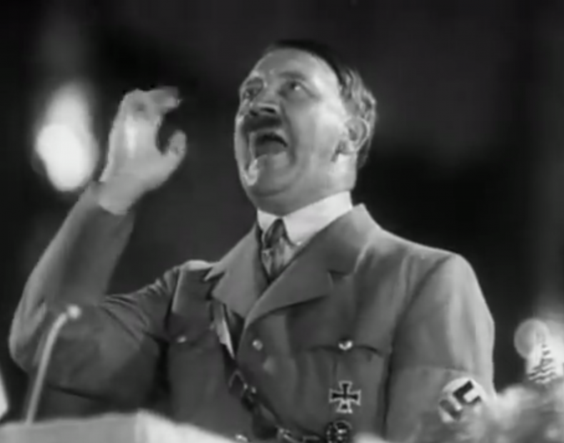 Hitler in: TRIUMPH OF THE WILL, Leni Riefenstahl, D 1935