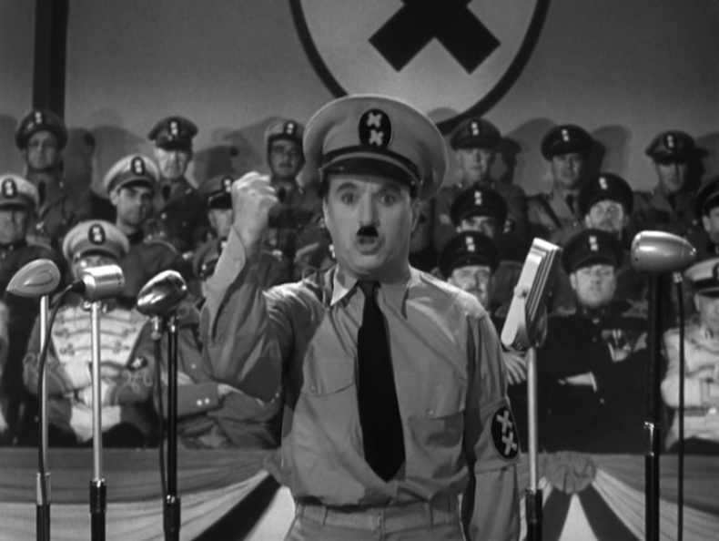 Chaplin in: GREAT DICTATOR, THE, Charles Chaplin, USA 1940