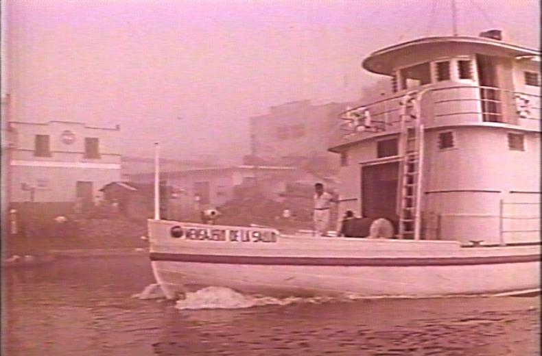 Boat El Mensajero de la Salud in RÍO ARRIBA, Adolfo Garnica, MX 1961