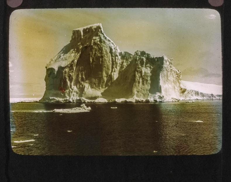 Shackletons Südpolexpedition, Lantern Slide No. 16
