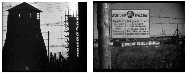 Iconic shots that are part of the RGAKFD footage from Majdanek.